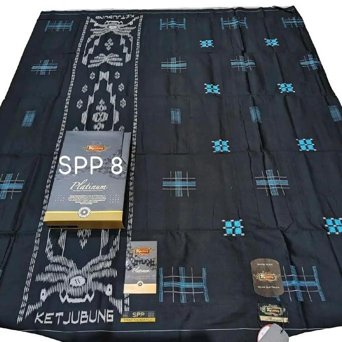 (Good) Sarung Ketjubung Platinum SPP Gold Hitam