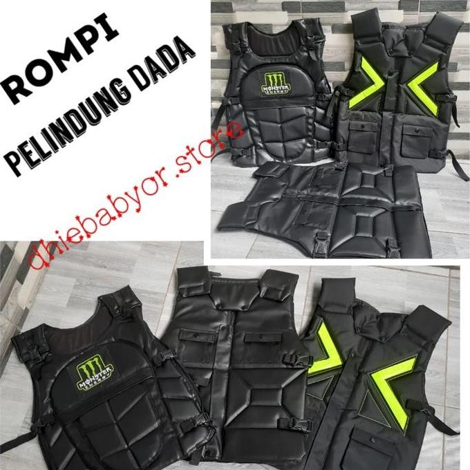 Rompi Motor Anti Angin Dada Pelindung Dada Motor