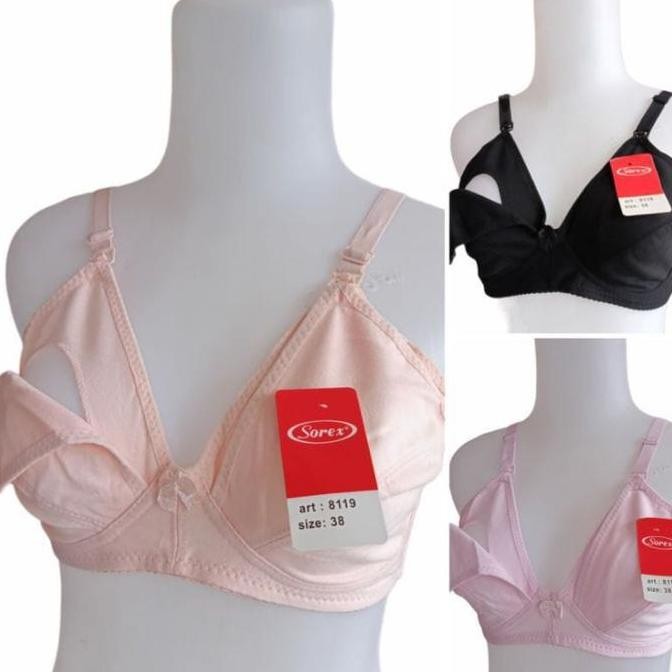 Bra Menyusui Sorex 8119 Tanpa Kawat | Bh Bukaan Depan
