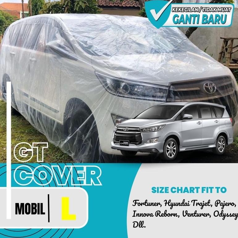 Cover Mobil Innova Reborn  Pajero Fortuner Cover Transparan Oddysey Cover Super Sarung Mobil