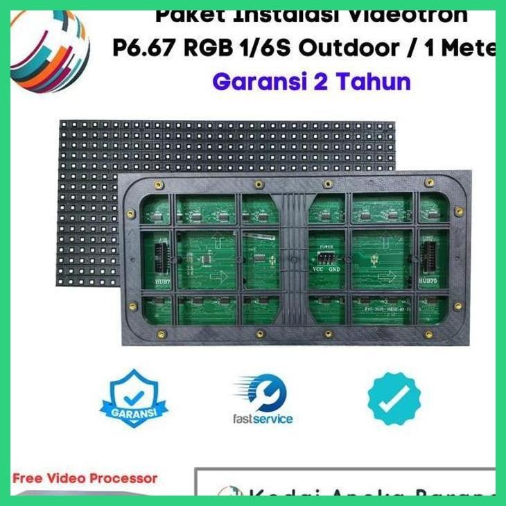 COD PAKET LED VIDEOTRON P6.6 P6 OUTDOOR KABINET CABINET DIE CAST 96X96 GOOD QUALITY