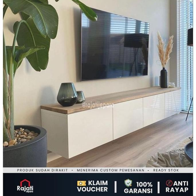 Rak TV Minimalis Meja TV Gantung Minimalis Modern Rak TV Minimalis Modern Lemari TV Minimalis Modern