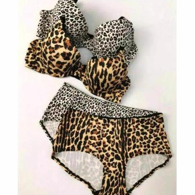 BRA SET AMITIE (VICTORIA SECRET LA SENZA LEOPARD PIERRE CARDIN LULUDI