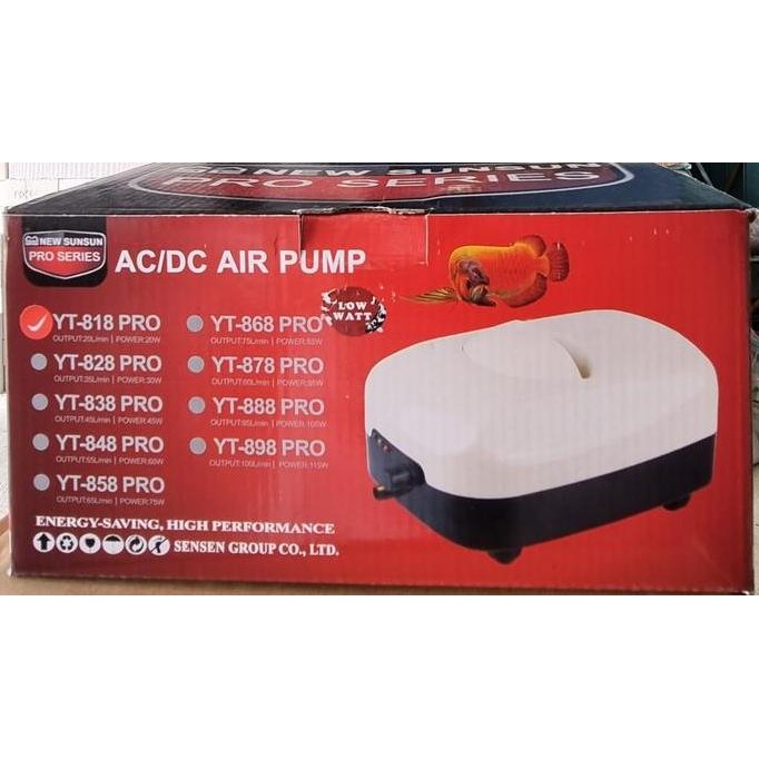 POMPA UDARA ACDC SUNSUN YT818 PRO SUN SUN YT 818 PRO ORIGINAL DAN TERPERCAYA