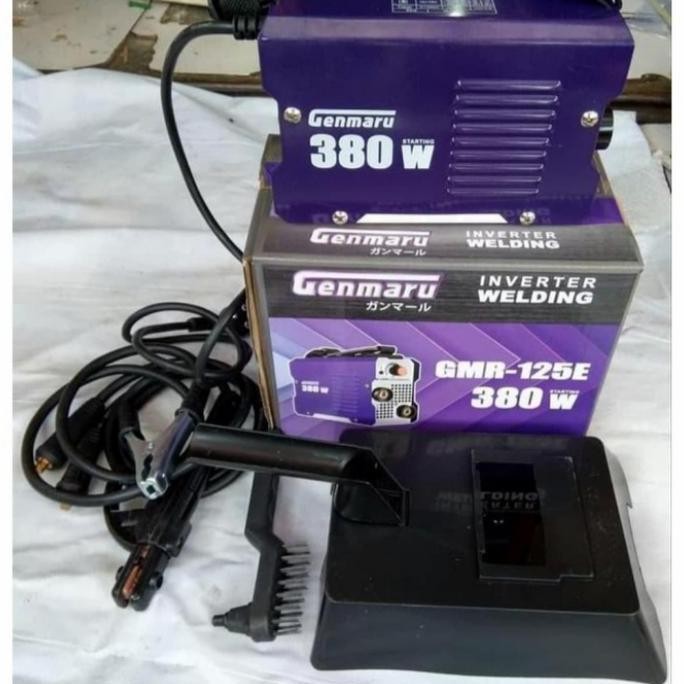 TERBARU - MESIN LAS GENMARU 380 WATT TRAVO LAS INVERTER IGBT