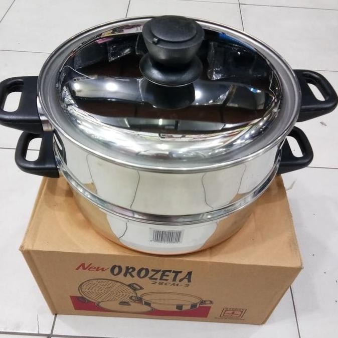 Promo Panci steamer Orozeto 28cm 2susun maspion COD