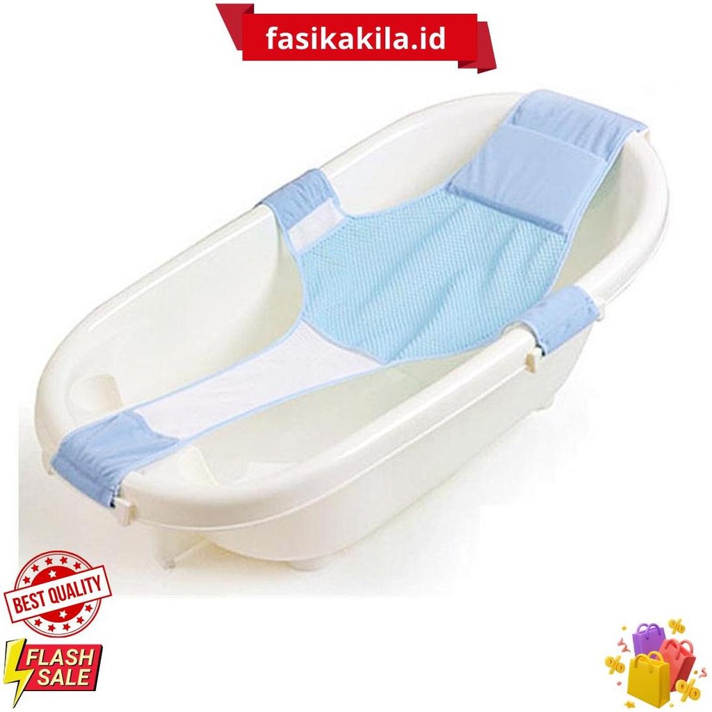 [Jaring Saja] Baby Bather Jaring Bak Mandi Bayi Baru Lahir Agar Tidak Terjatuh Tempat Mandi Bayi Bar