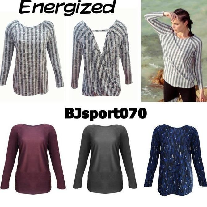 BJSport070 baju sport energized baju olahraga