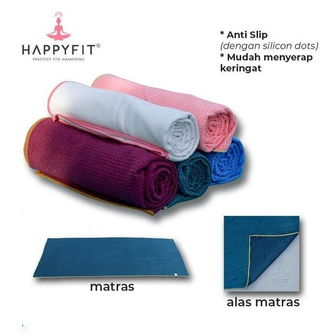 Happyfit yoga towel mat handuk happyfit original