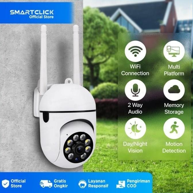 PROMO DISKON - CCTV Outdoor Wifi Waterproof HD 2 Antena