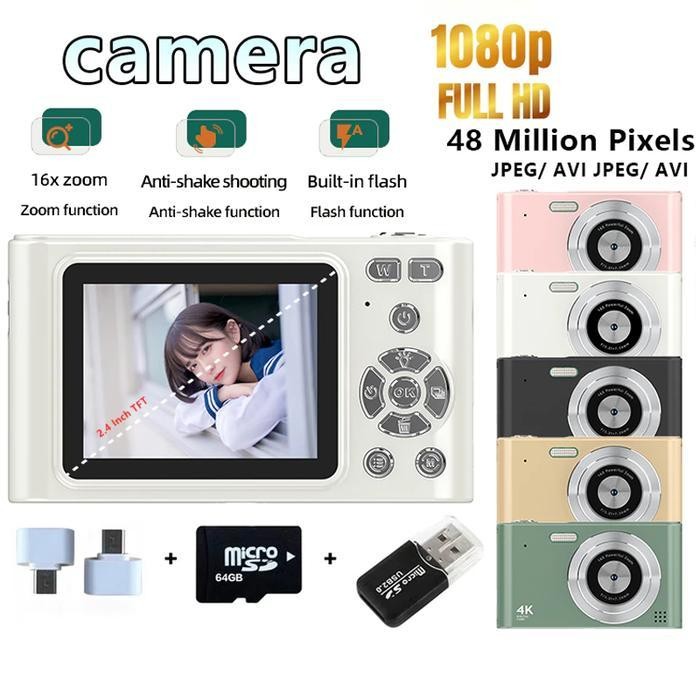 FPS Kamera digital HD CCD kamera pelajar kamera retro 4K kamera olahraga zoom bernilai tinggi