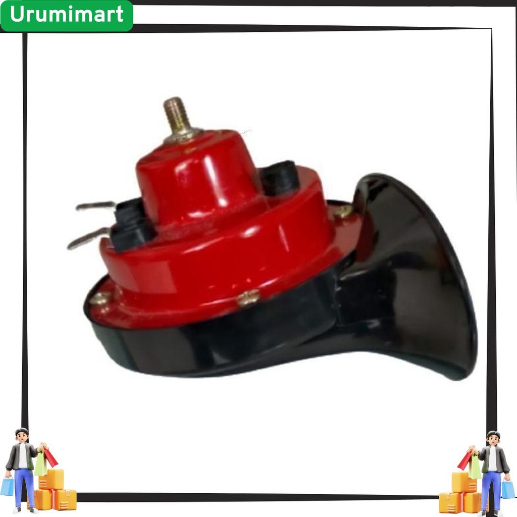 PREMIUM Klakson Keong Mobil Motor Truk Denso Scania Waterproof 12 Volt 24 Volt