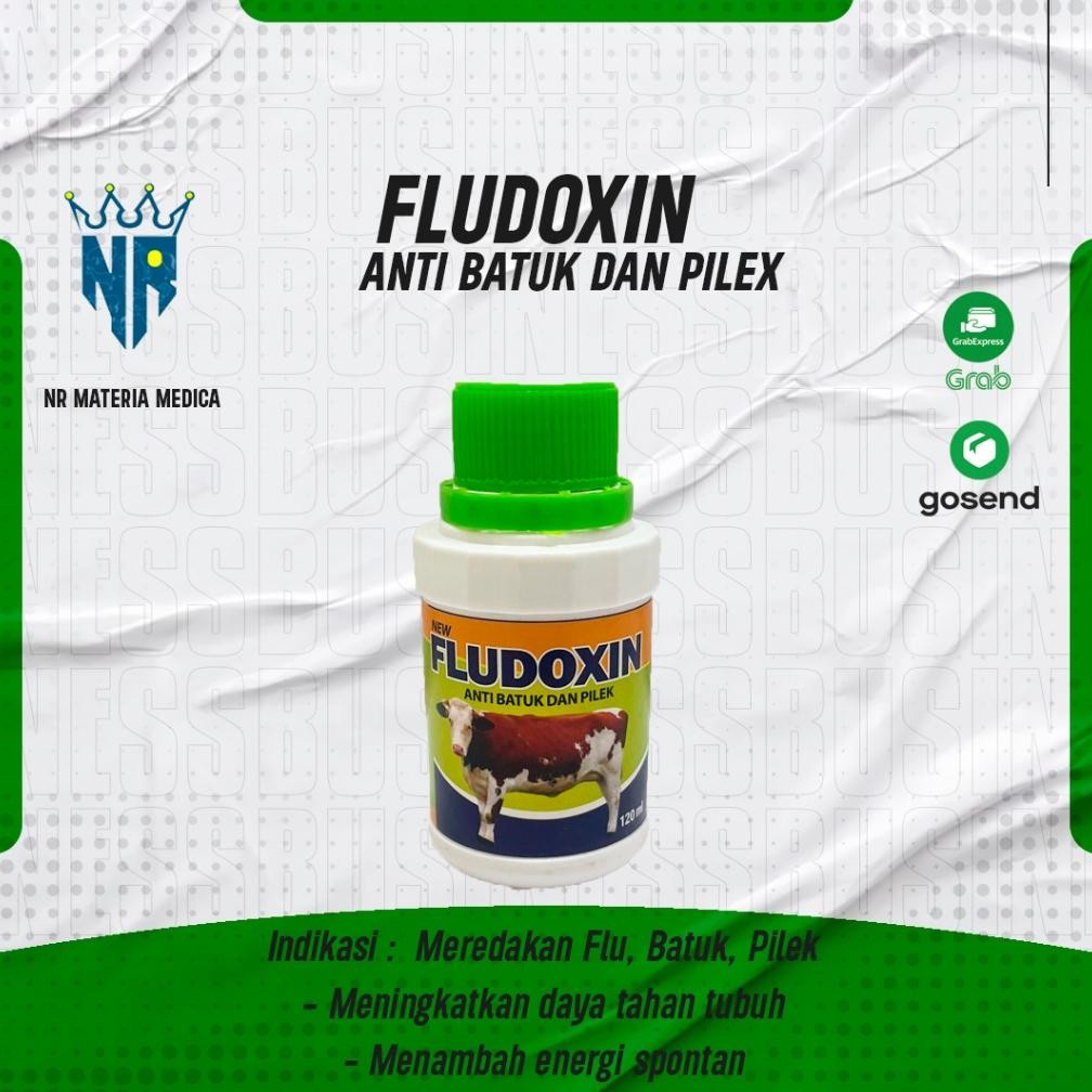Fludoxin Obat Batuk Kambing Obat Batuk Ternak Obat Pneumonia Kambing 120 Ml