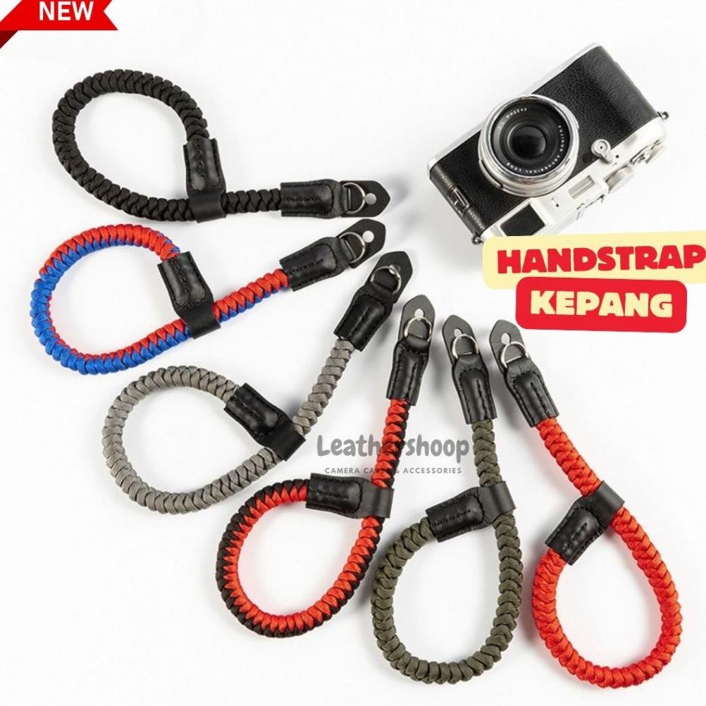 Handstrap Kamera Kepang Premium Tali Pergelangan Tangan Kamera Mirrorless & Digital