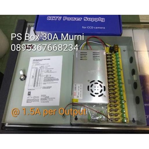 PROMO - Power Supply box 12V 30A Power Supply 12v 30A