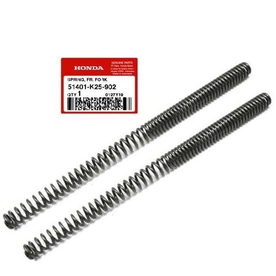 Ready oke] 1 Ser Per Shock Depan Vario 110 Karbu Beat Scoopy Spacy - AHM Ori.