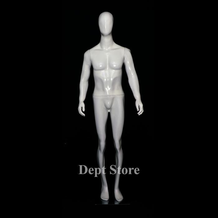 Manekin Full Body Alien Fiber Cowok | Patung Full Bodi Dewasa Premium