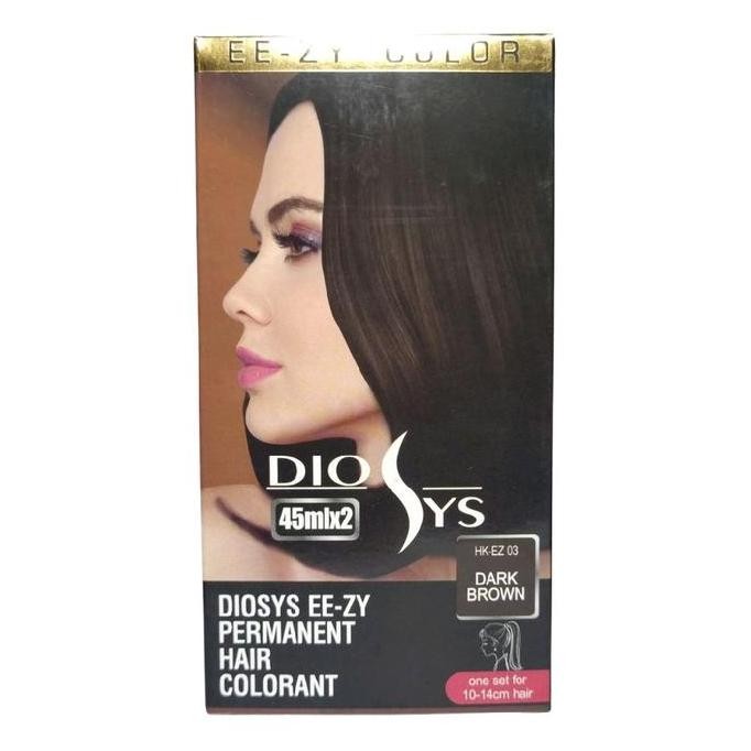 Dyosis Hair Color Dark Brown, Pewarna Rambut Permanent