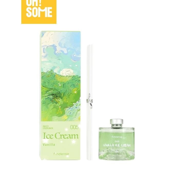 Ohsome Findense Reed Diffuser Vanilla Scent Pengharum Ruangan Ukuran 45Ml