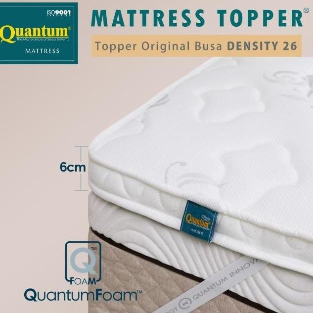 Quantum Topper /Pelapis Kasur 90 X 200 X 6 Cm
