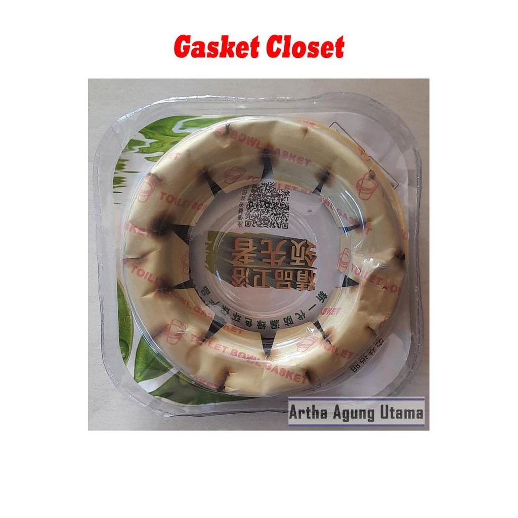 $$$$] Seal Gasket Closet Monoblok / Dodol Kloset Duduk / Karet Closet