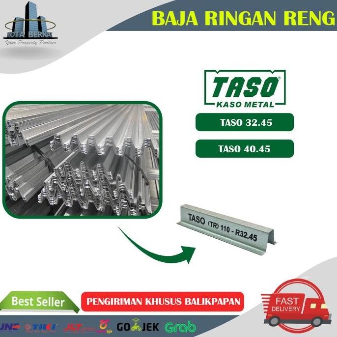 Terbaik Reng Baja Ringan Taso / Taso 100% Ori