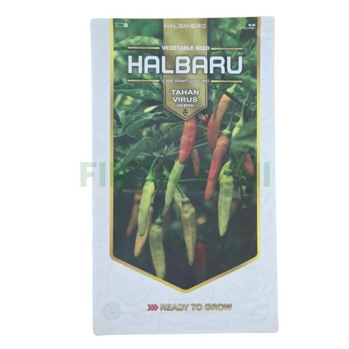 Paket 5 Pcs Halbaru 10gr - Benih Bibit Cabe Rawit Tahan Virus Original Pabrik Tanaman