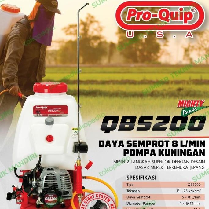 Mesin Semprot Hama Qbs200