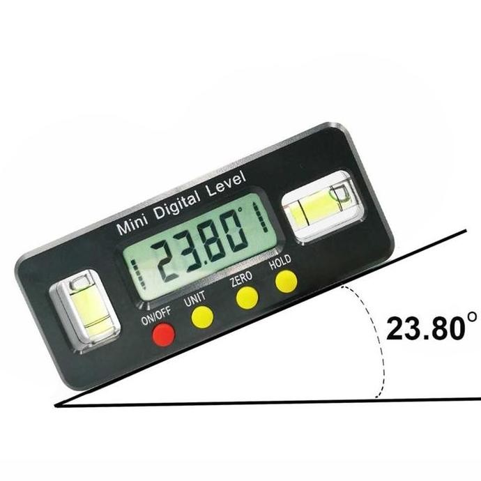 Waterpass Alat Ukur Digital Inclinometer Level With Magnetics - DL168
