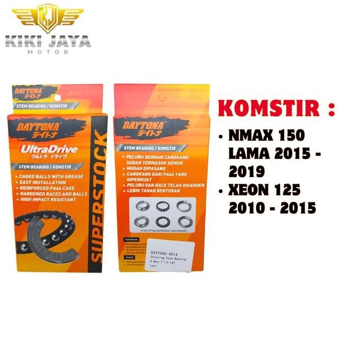 Terbaik Komstir Racing Daytona Nmax Old 150 Xeon 125 4914 100% Ori