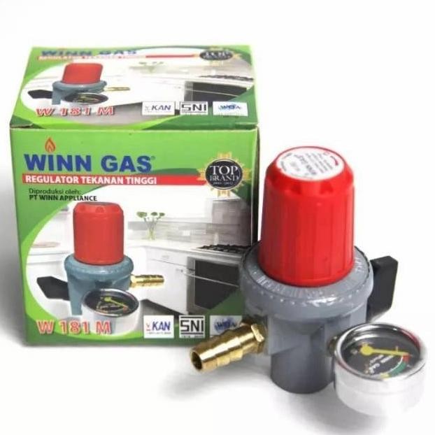 Terbaik Win Gas , Regulator Lpg , Tekanan Tinggi , Hp 181 100% Ori