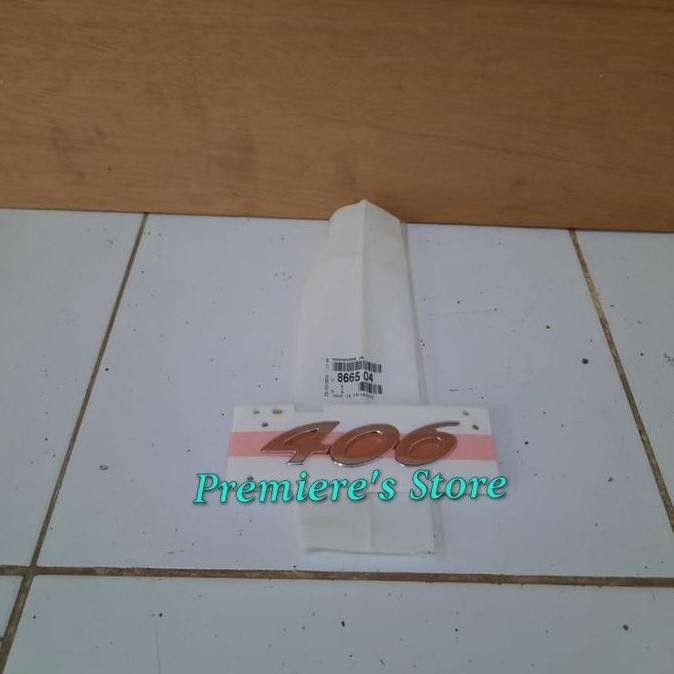 NEW - emblem peugeot 406 original