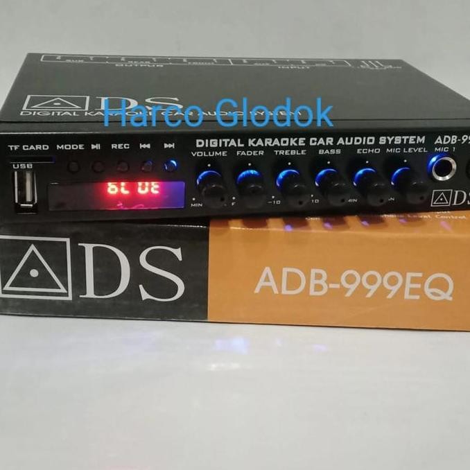 TERMURAH - Parametrik Pre Amp ADS ADB-999EQ EQULIZER ADS -999EQ Bluetooth