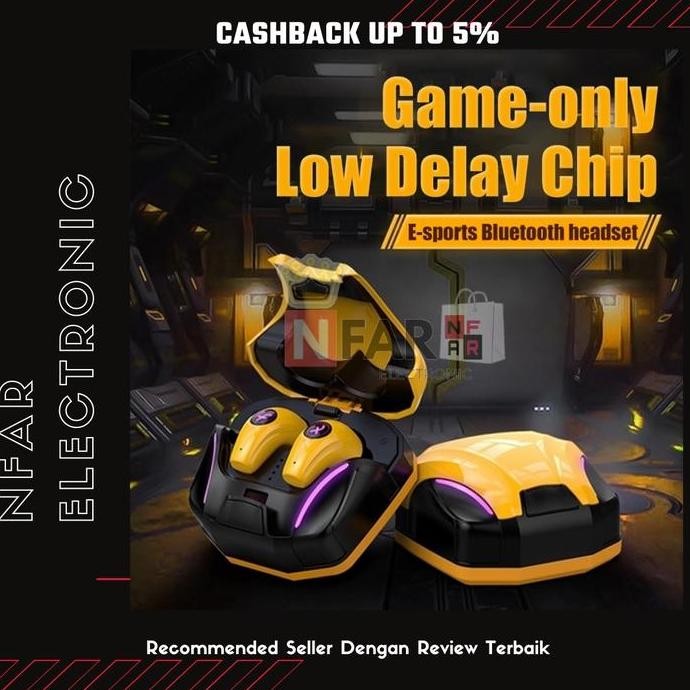 Headset Bluetooth TWS Gaming Transformers Earphone TWS Bluetooth 5.0