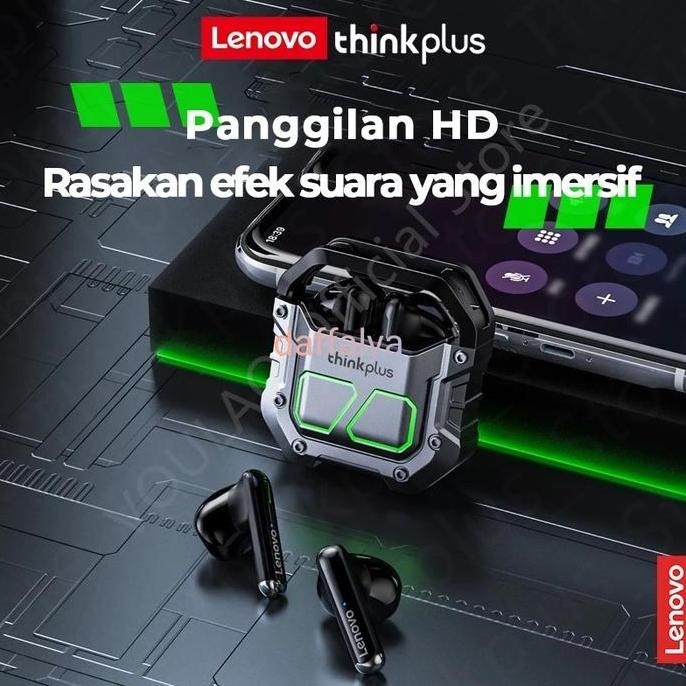 lenovo thinkplus xt81 bluetooth tws gaming headset low latency