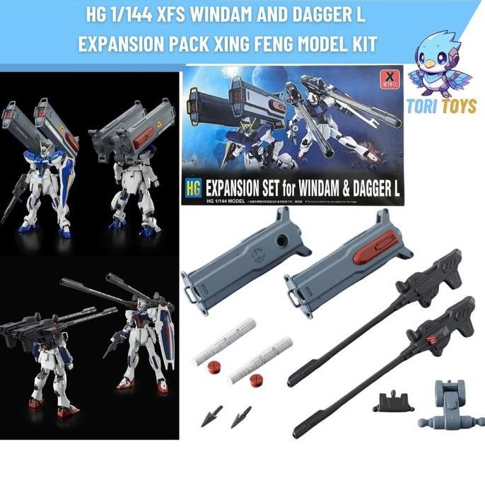 TERLARIS - HG 1/144 Xfs Windam and Dagger L Expansion Pack Xing Feng Model Kit