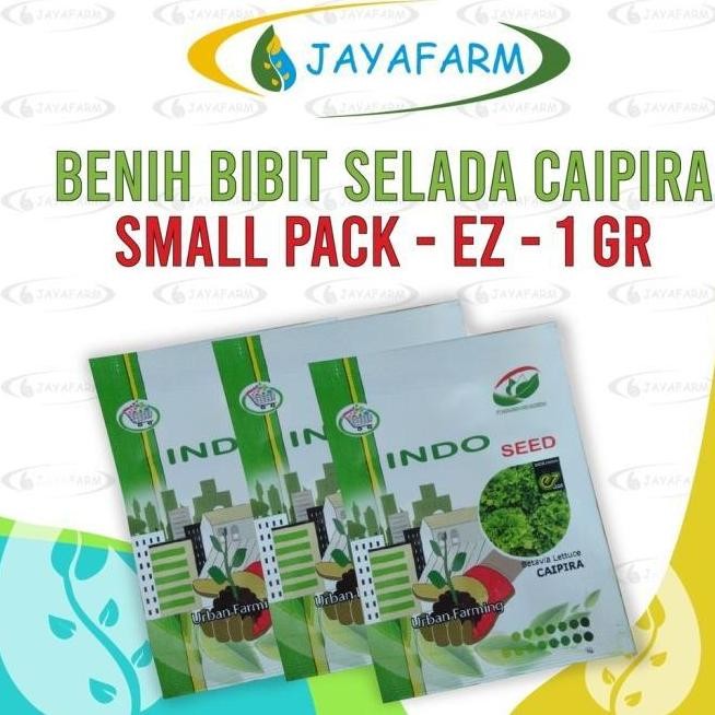 Benih Bibit Tanaman Sayur Selada Batavia Caipira Indo Seed 1 Gram -
