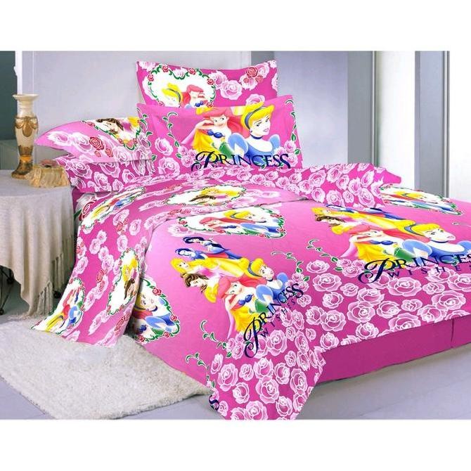 Sprei King Belladona Terlaris motif Lovely Princess 180x200cm - KATUN