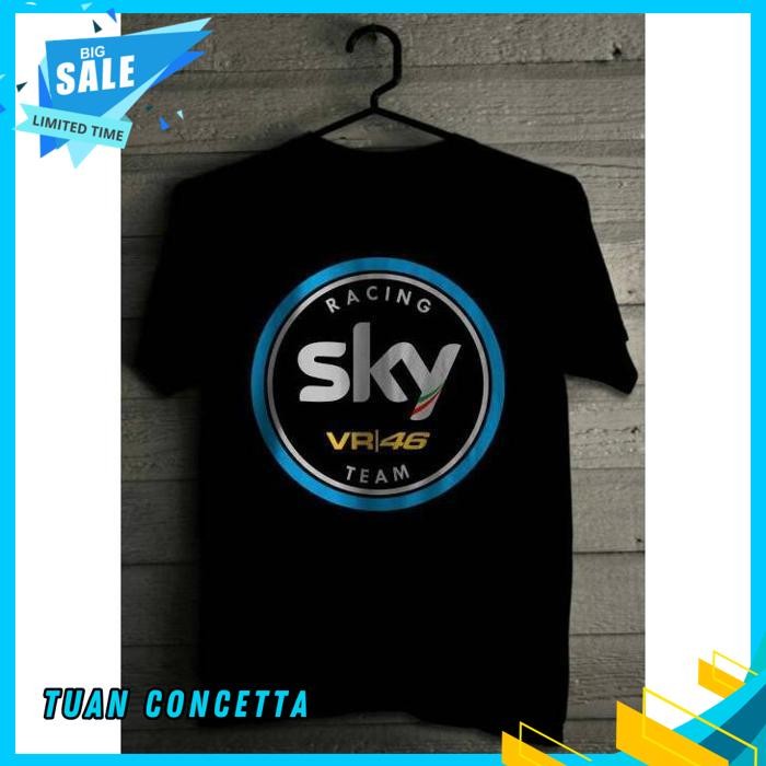 KAOS TSHIRT BAJU MURAH DISTRO SKY RACING TEAM THE DOCTOR ROSSI MOTO GP MOTO GP 46 VR BALAP MOTOR OTO