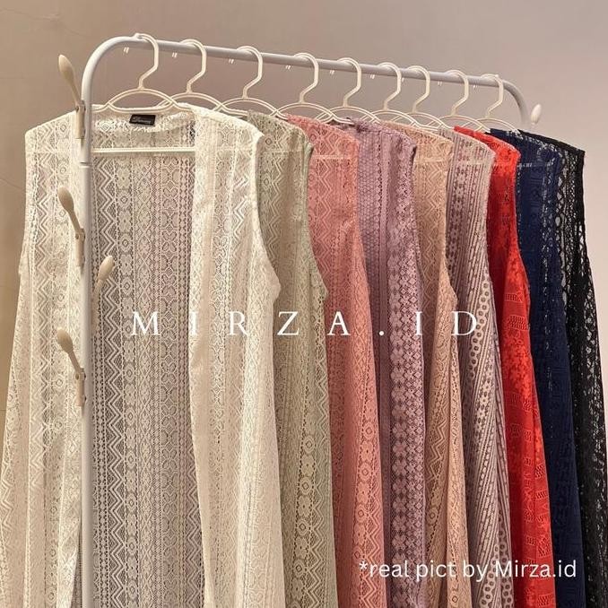 Outer Brukat Kondangan Panjang Tanpa Lengan Kekinian Wanita Rompi AUL