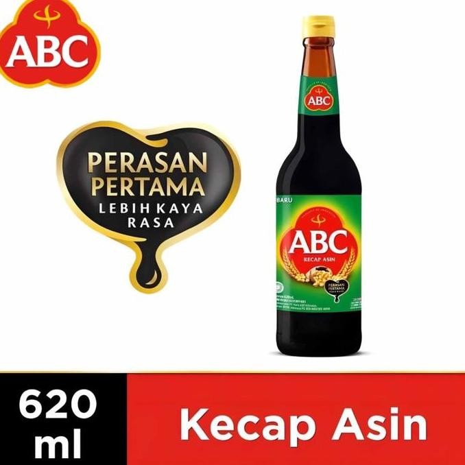 ABC Kecap Asin Kemasan Botol 620 ML Halal Bonus Bubble Dus SRA