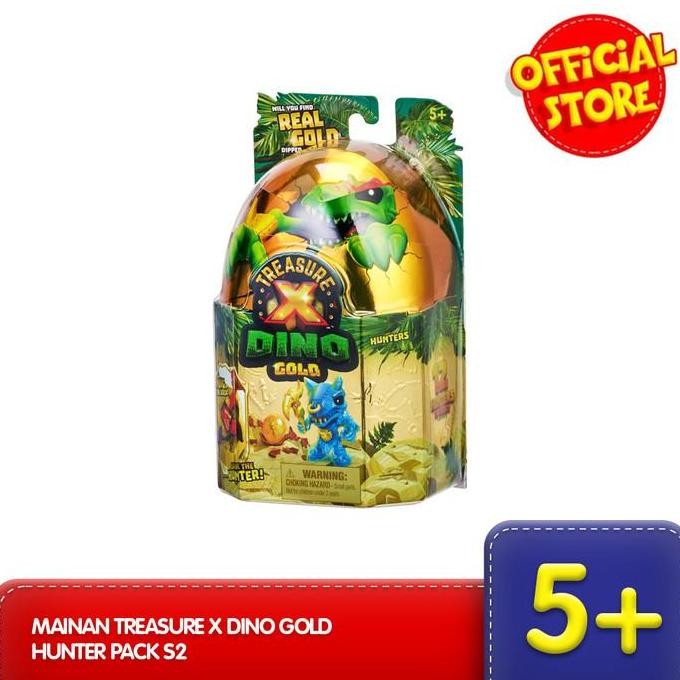 Mainan Treasure X Dino Gold - Hunter Pack S2