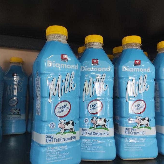 #@#@#@#@] DIAMOND FULL CREAM PREMIUM BOTOL SUSU UHT 1 LITER 1000 ML
