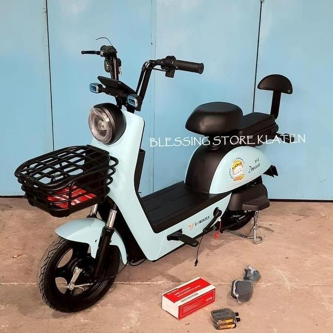 @#@#@#] SEPEDA LISTRIK U-WINFFLY  RF-6 / SEPEDA LISTRIK 2 IN 1 DOUBLE LAMPU / SEPEDA LISTRIK KEKINIA