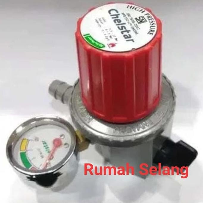 Terbaik Regulator Gas Chelstar Meteran Tekanan Tinggi / Regulator Kompor Gas 100% Ori