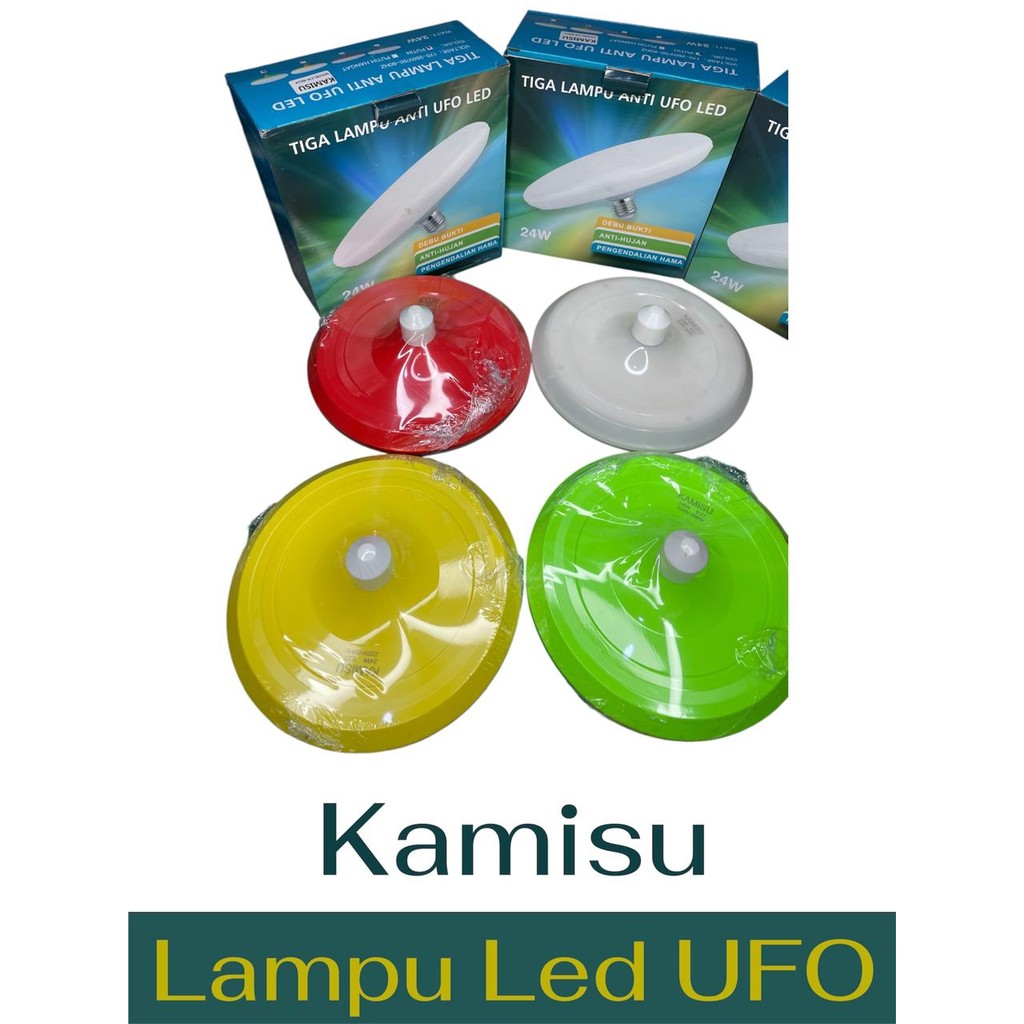 Kamisu Lampu Led UFO/Lampu Bohlam Led UFO 24 Watt
