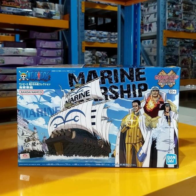 ] Grand Ship Collection One Piece MARINE WARSHIP BANDAI