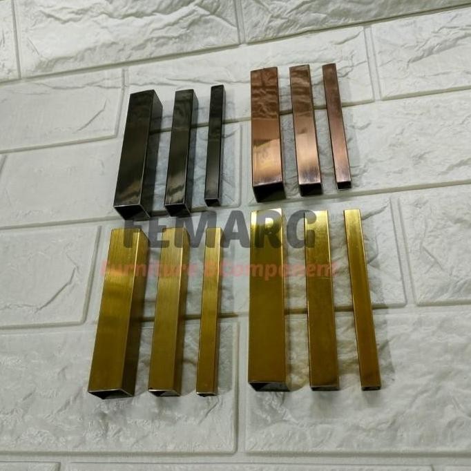 Hollow Stainless 20X40Mm Femarg Sus 201 Mirror Gold |Rose Gold |Black