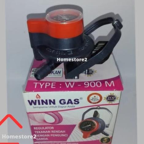 Terbaik Regulator Win Gas / Kepala Gas Winn Gas W 900 M Triple Lock Pengunci 100% Ori