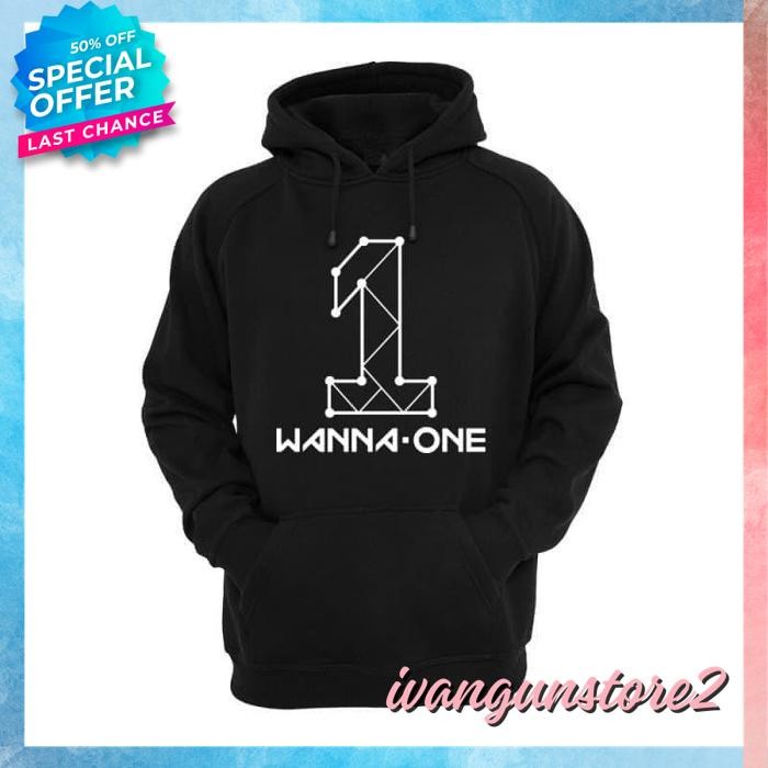 BAHAN BERKUALITAS JAKET HOODIE JUMPER SWEATER DISTRO OBRAL KPOP WANNA ONE WANNAONE POLOS CUSTOM KANG